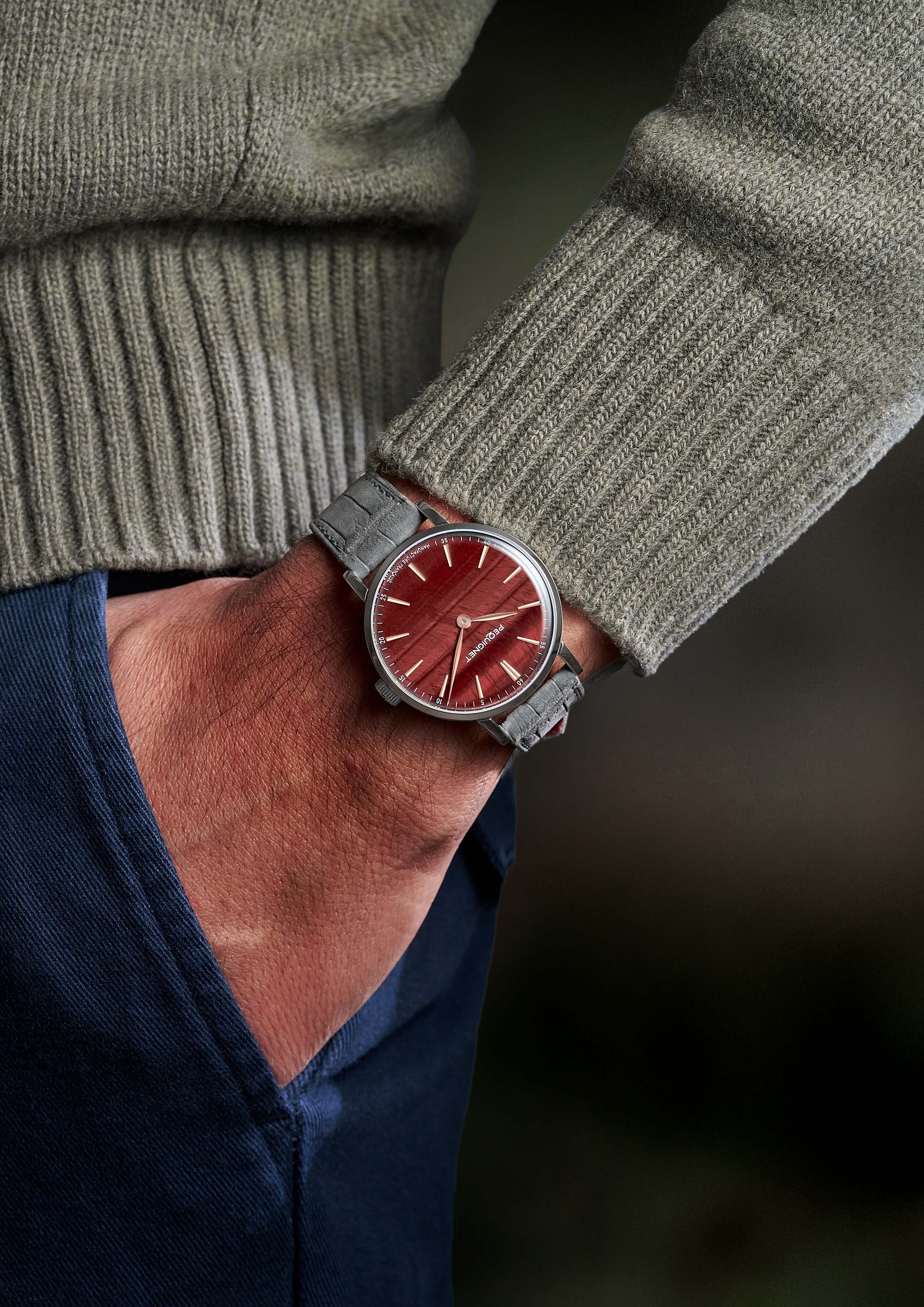 Attitude Tiger's Eye steel watch - Limited edition